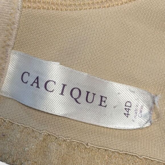 CACIQUE Women’s Beige Smooth Balconette Bra Size 44D - Picture 3 of 4